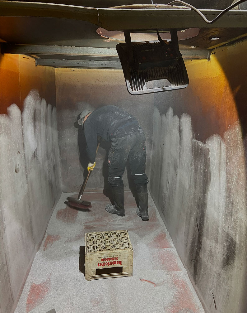 Huber Tankservice bietet Reinigung von Heizöltanks. Referenz 5